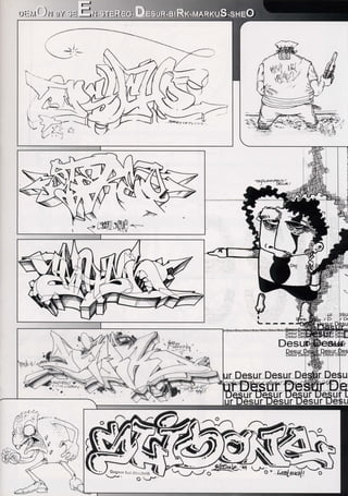 Beastie.boyz.graffiti.magazin.sketches.issue.5 aeroholics | PDF