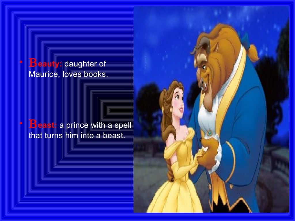 The beauty and the beast