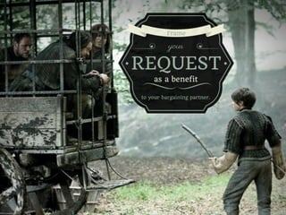 Be a successful negotiator