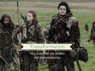 Be a successful negotiator