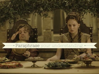 Be a successful negotiator