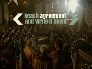 Be a successful negotiator