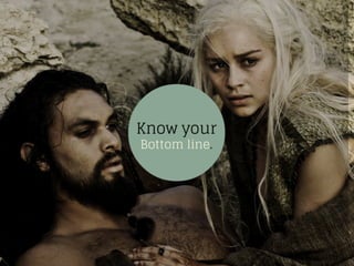 Be a successful negotiator