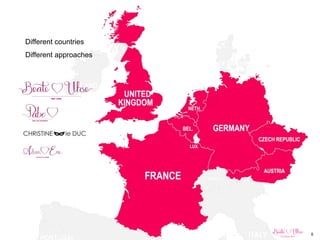 8
Different countries
Different approaches
 