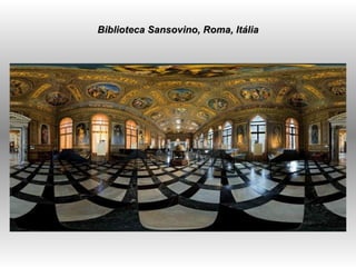 Biblioteca Sansovino, Roma, Itália   