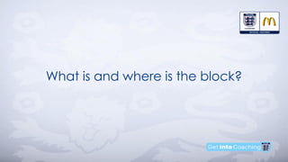 What is and where is the block?
 