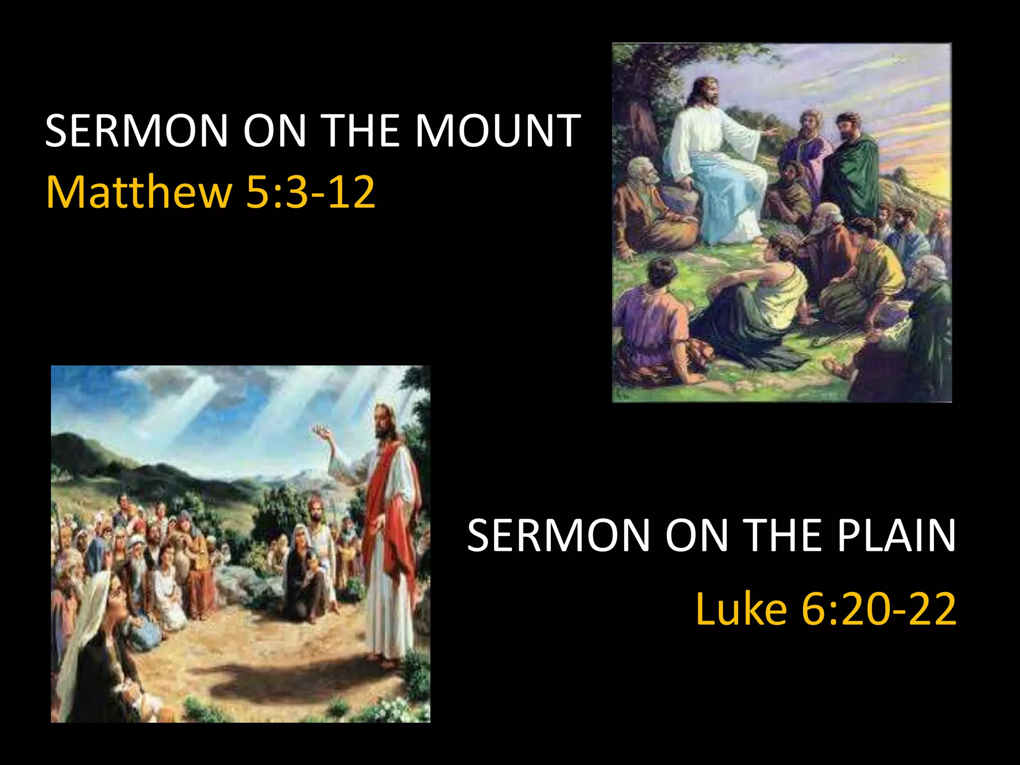 Beatitudes (punong kabanalan) | PPTX