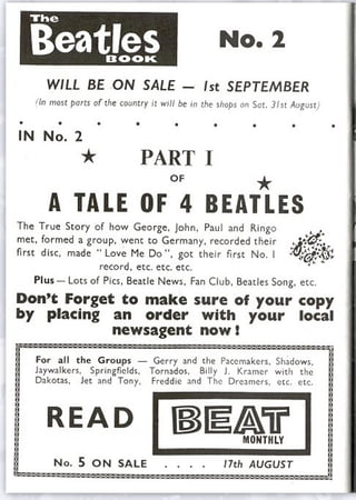 The Beatles Book - Monthly 01
