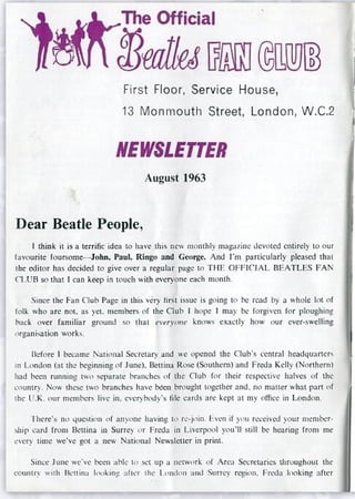 The Beatles Book - Monthly 01