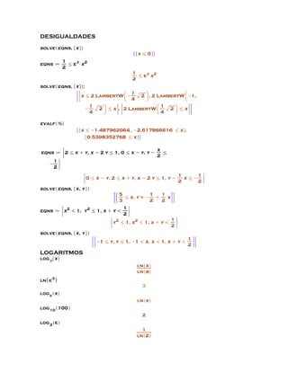 TRABAJO PRACTICO DE MAPLE 12