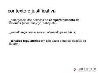 Histórico da regulação do transporte urbano em São Paulo Slide 3