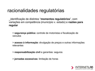 Histórico da regulação do transporte urbano em São Paulo Slide 8