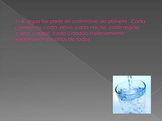 Dia Mundial da Água 7º C