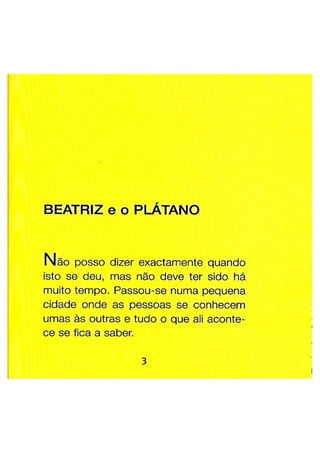 Beatriz e platano