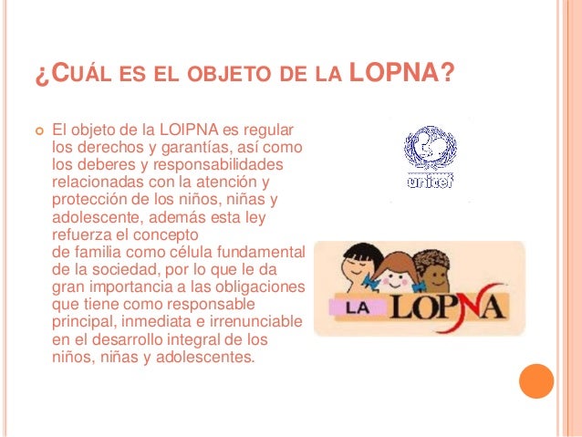 Resultado de imagen para derechos del niño reflejados en la lopna