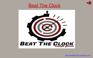 Beat The Clock
http://beattheclocknashville.com/
 