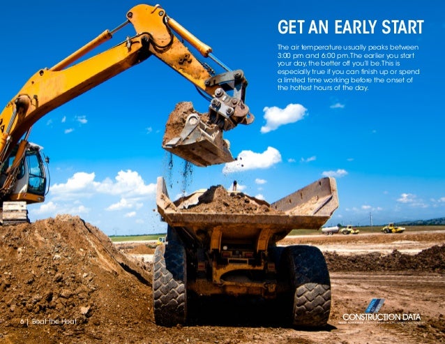 beat the heat - tips for staying cool on the construction site beat the heat - tips for staying cool on the construction site