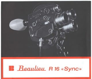 Beaulieu r16 sync brochure_english