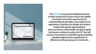 Understanding CLT Tests: An Overview - Prepopedia | PDF