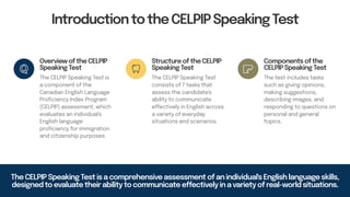 Mastering the CELPIP Speaking Test Tips and Strategies for Success. | PDF