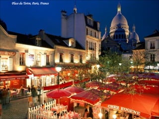 S Place du Tertre, Paris, France 