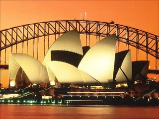 Opera House at Night, Sydney, Australia 