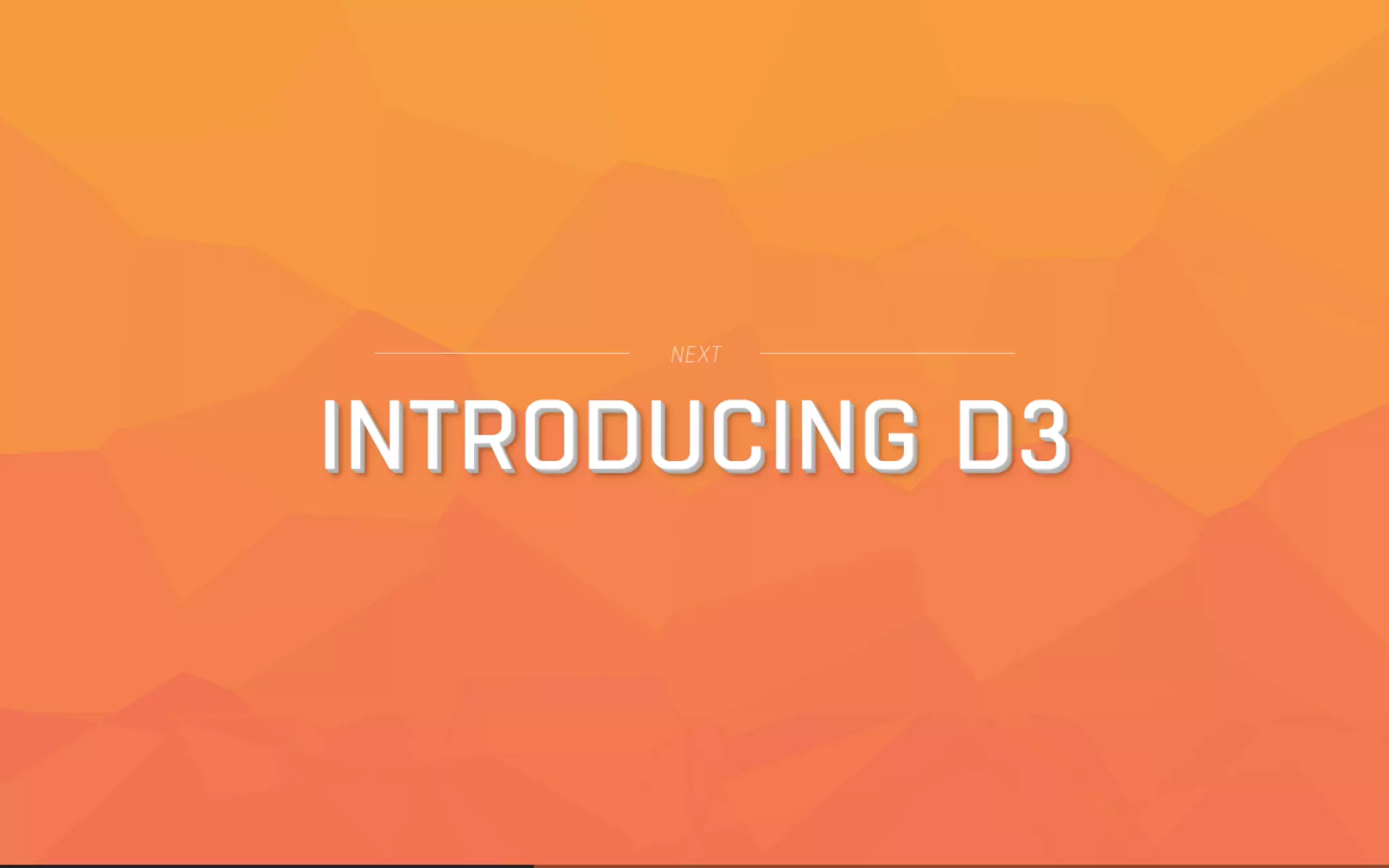 Beautiful Data Visualisation & D3