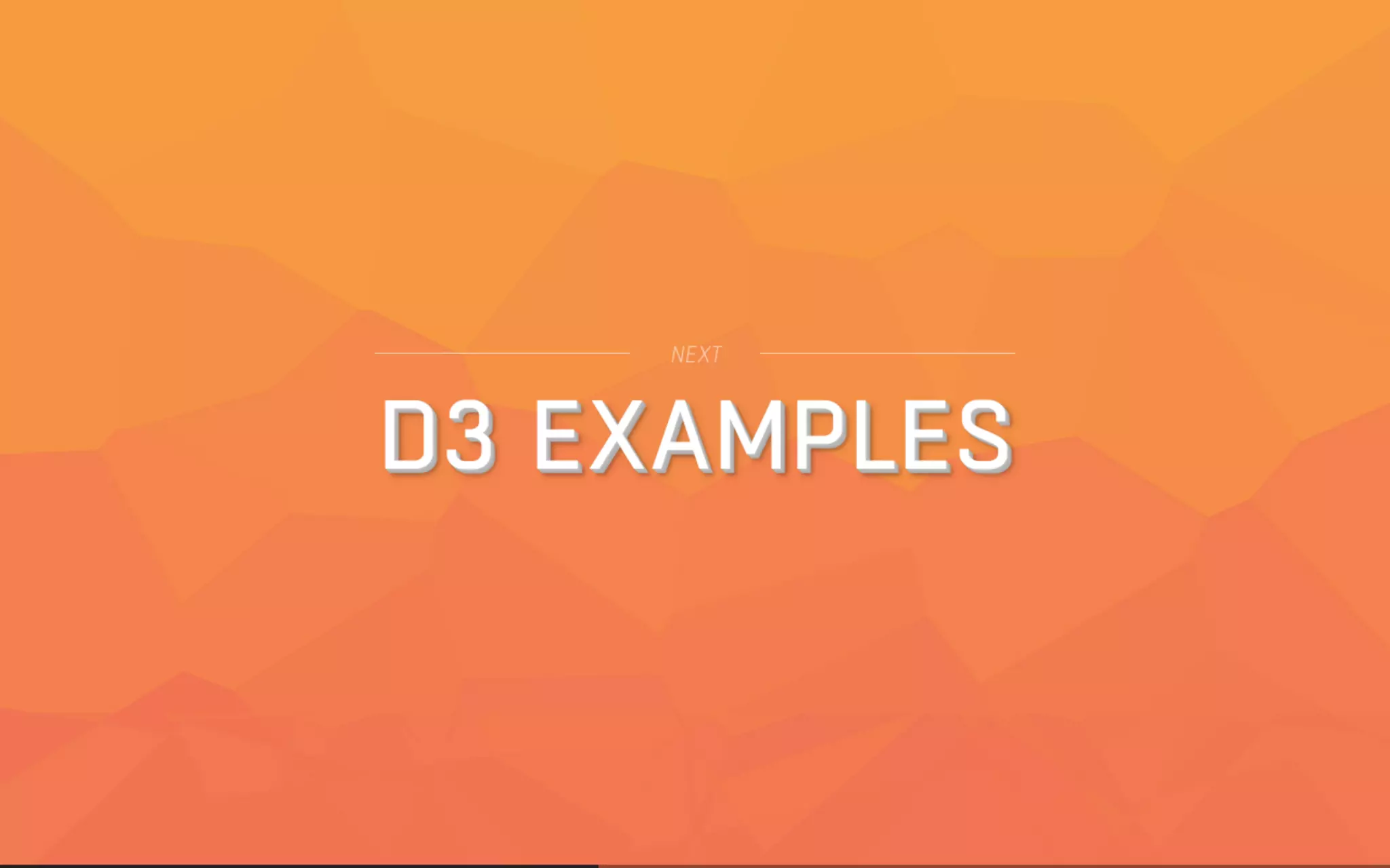 Beautiful Data Visualisation & D3