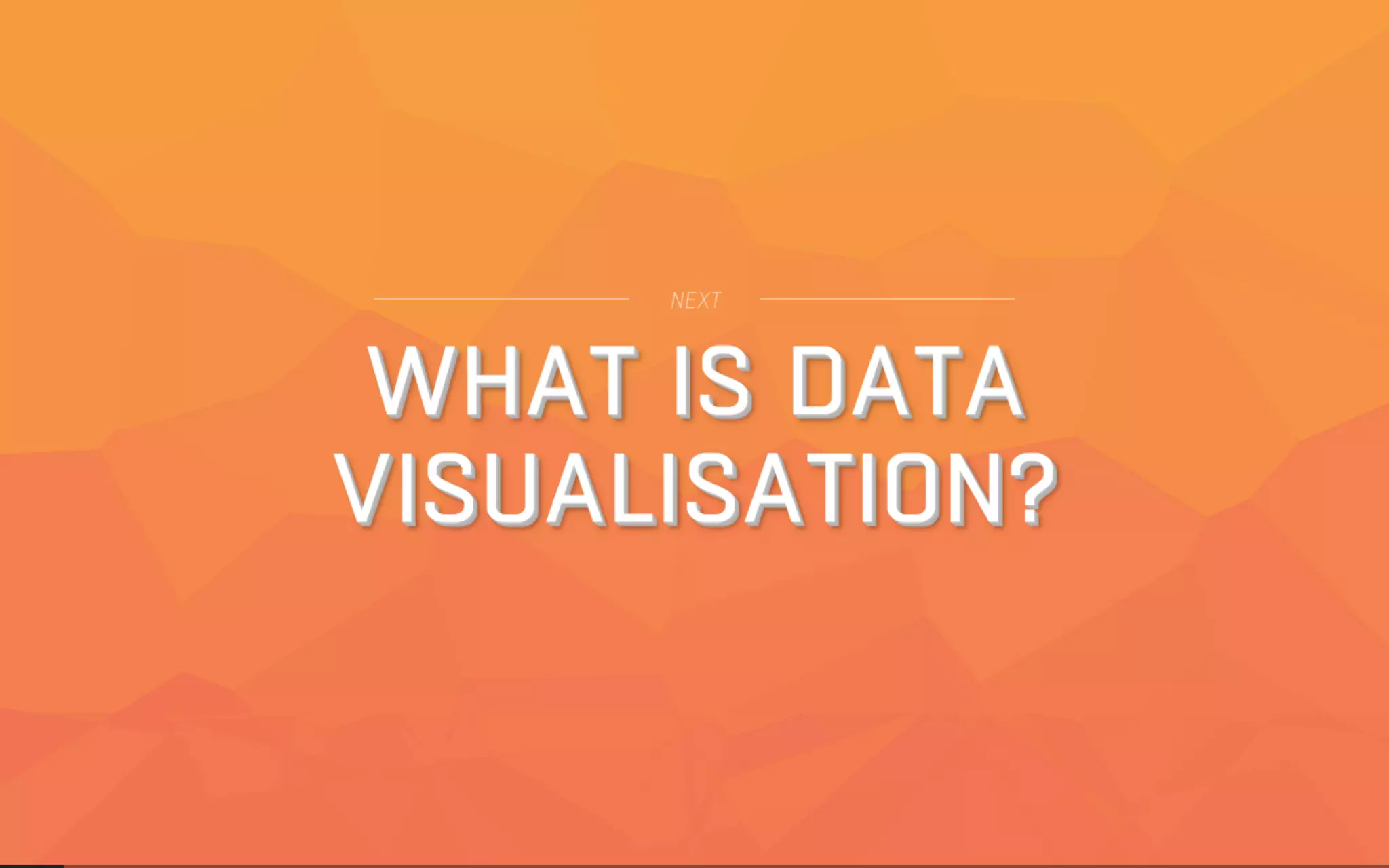Beautiful Data Visualisation & D3