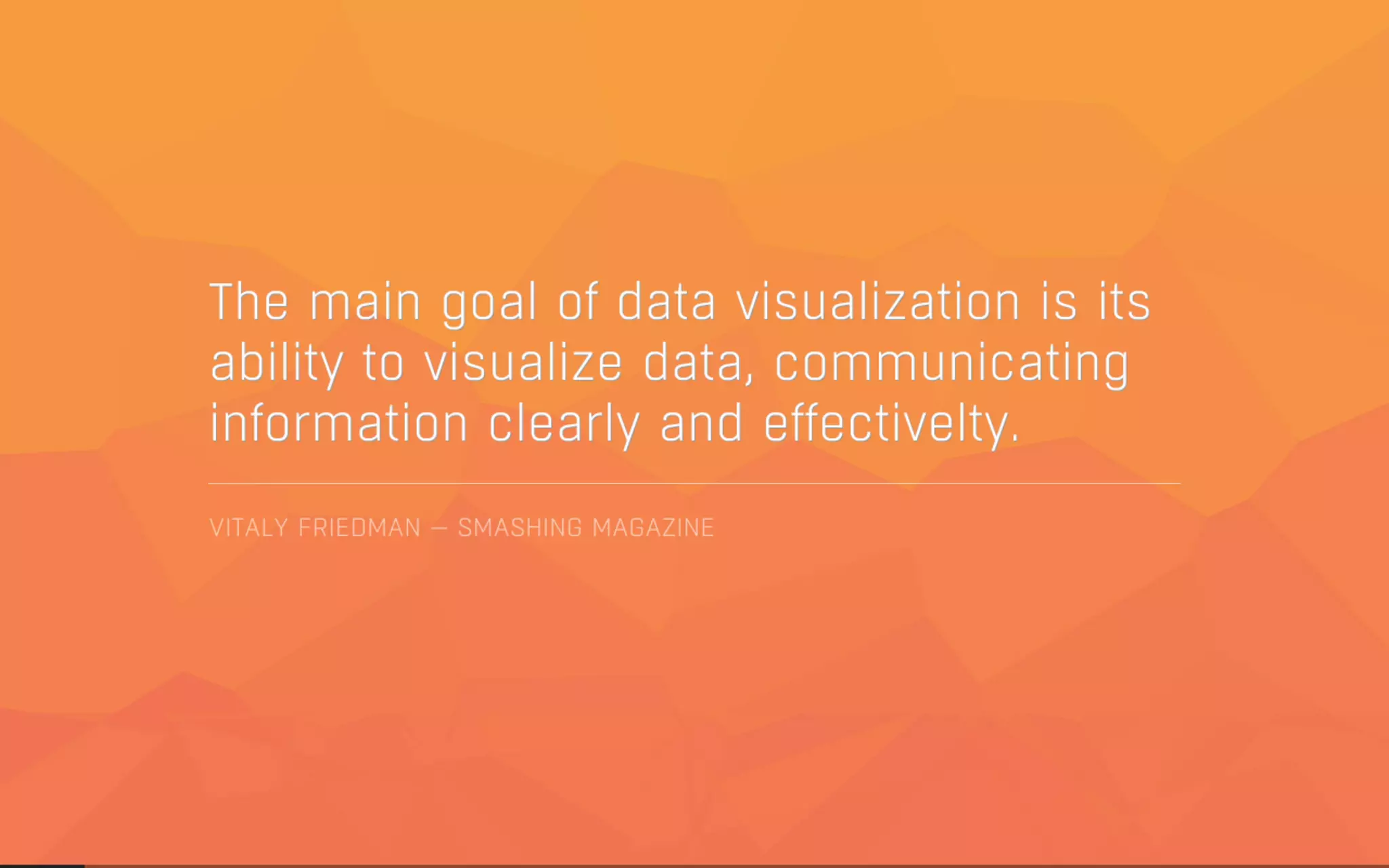 Beautiful Data Visualisation & D3