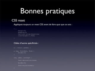 Beautiful CSS : Structurer, documenter, maintenir
