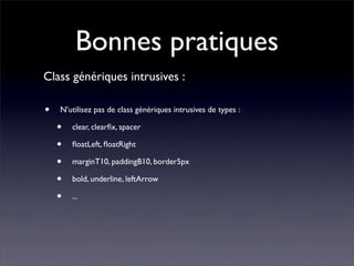 Beautiful CSS : Structurer, documenter, maintenir
