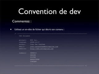 Beautiful CSS : Structurer, documenter, maintenir