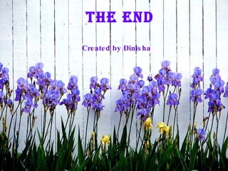 THE END Created by Dinisha 