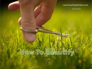 LawnCareToolsOnline.com presents How To Beautify  YOUR LAWN 