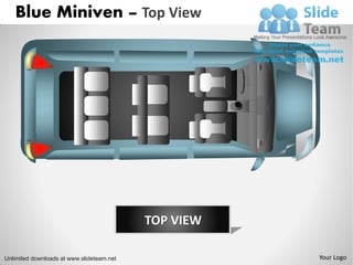 Blue Miniven – Top View




                                           TOP VIEW

Unlimited downloads at www.slideteam.net              Your Logo
 