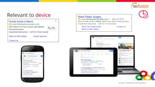 Google Confidential and Proprietary
Relevant to device
 
