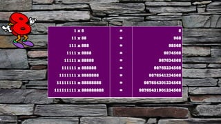 Beautiful Number Patterns | PDF