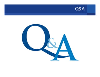 Q&A
 