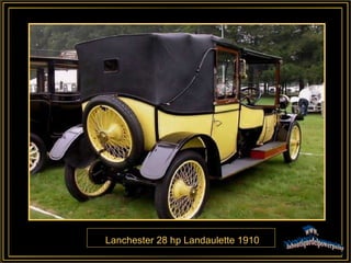 Lanchester 28 hp Landaulette 1910 