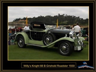 Willy’s Knight 66 B Grishold Roadster 1930 