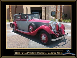Rolls Royce Phantom II Windover Sedanca 1934 
