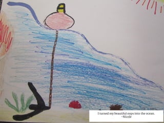 I turned my beautiful oops into the ocean.
-Nicole
 