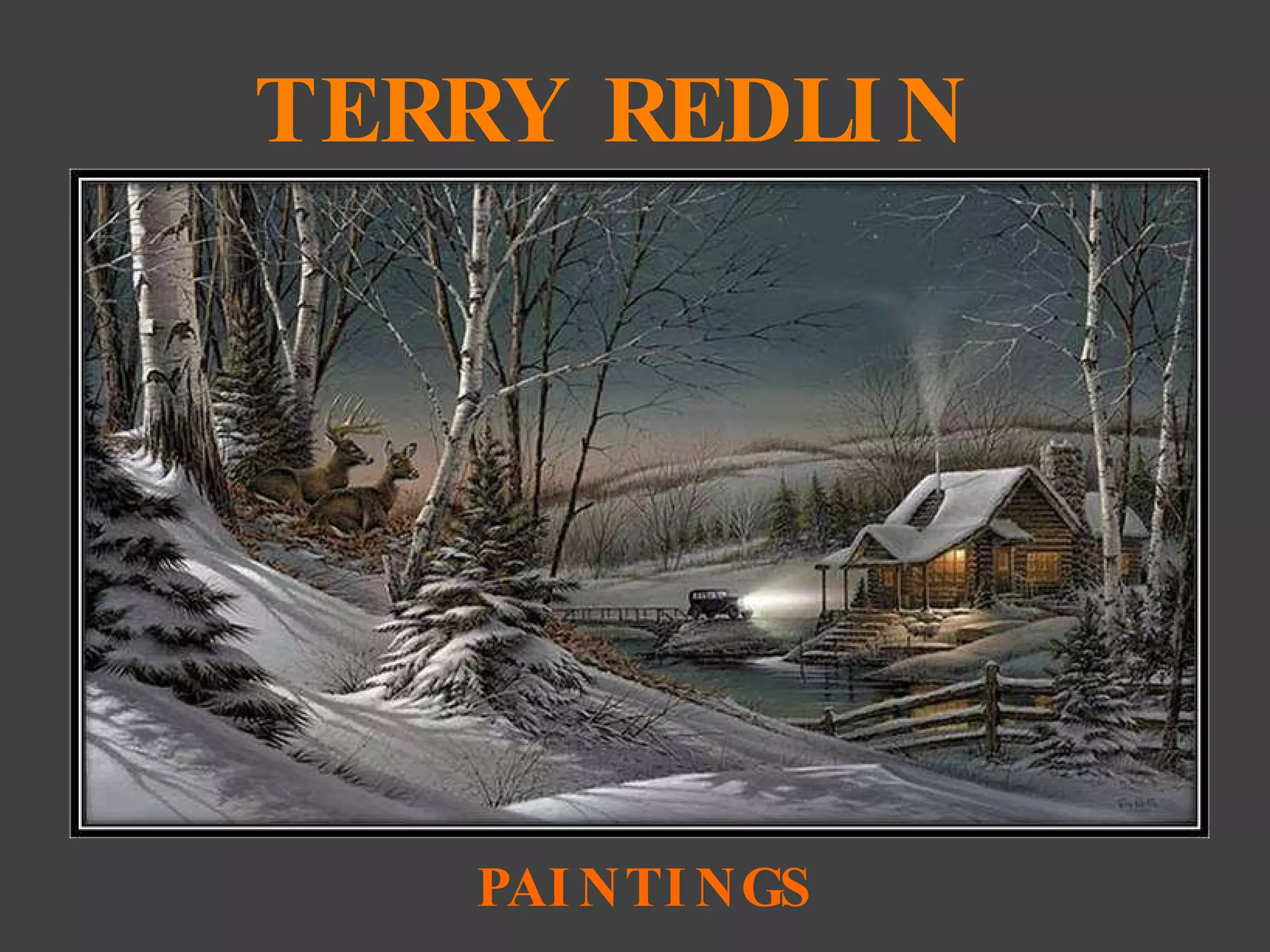 TERRY REDLIN PAINTINGS