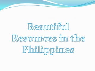 Beautiful Resources in the Philippines