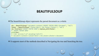 Beautiful soup | PPT