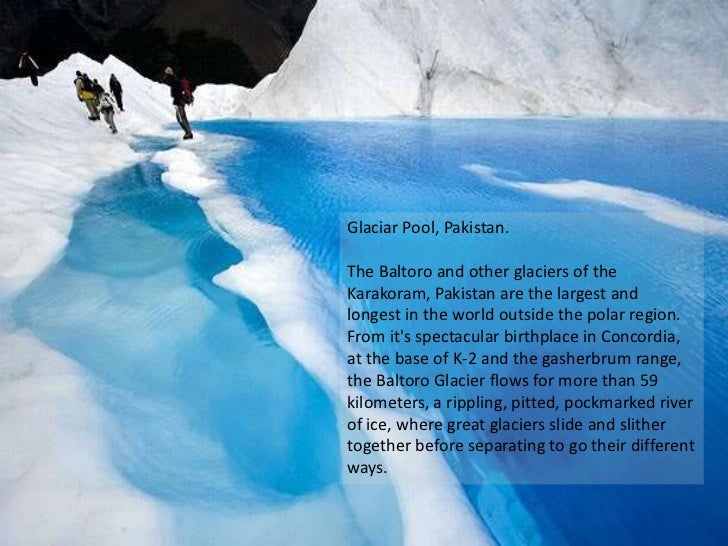 What is the largest glacier in the world?