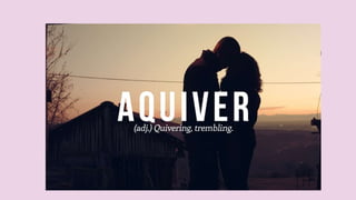 Beautiful words to say more often