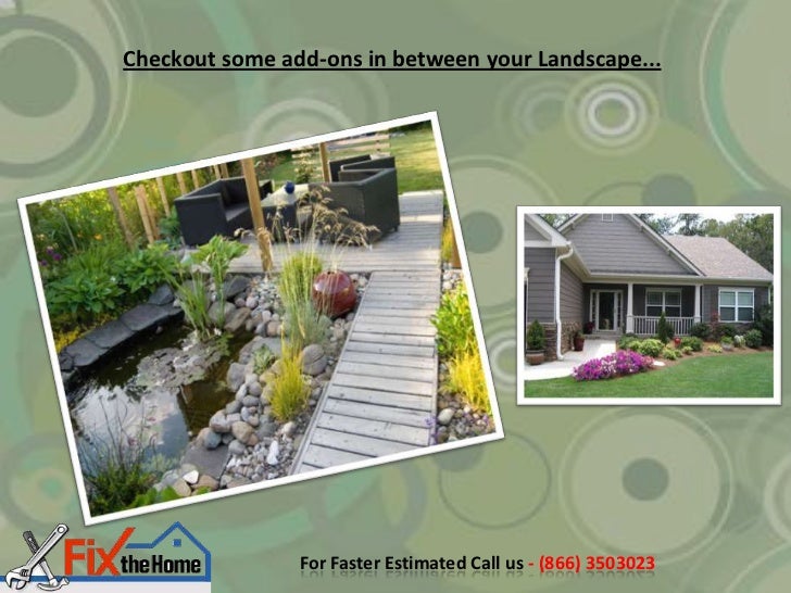 Beautify your Home with Attractive Landscape Outside your Home