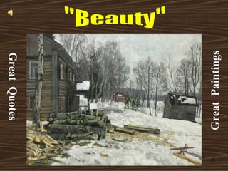 &quot;Beauty&quot; Great  Quotes Great  Paintings 